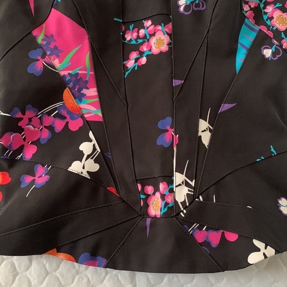 Versace by H&M size 6 floral corset top - Picture 7 of 16